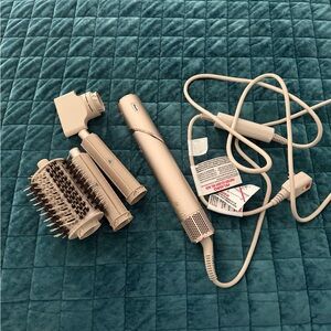 Shark Brand Beige Women's Hot Air Styling Brush Set - Multi-Attachment